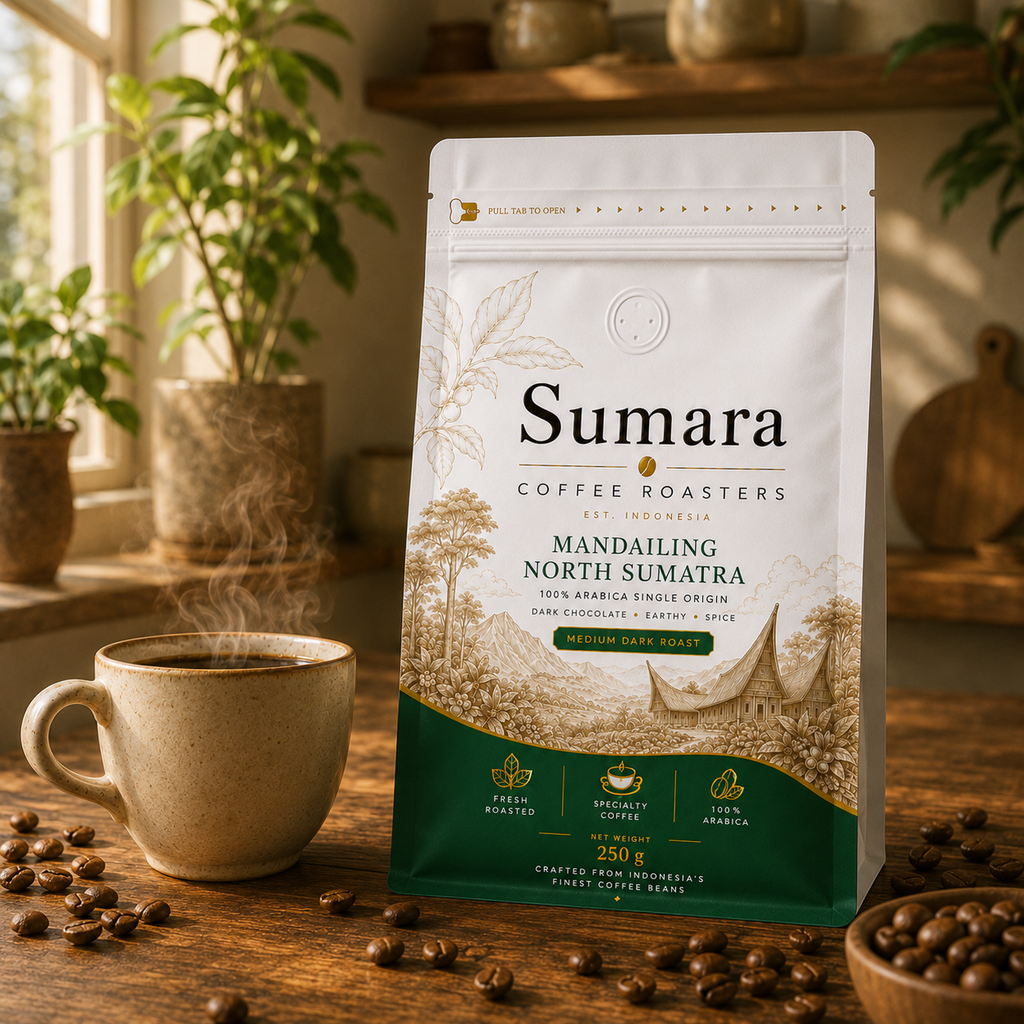 Mandailing North Sumatra | 100% Arabica Single Origin