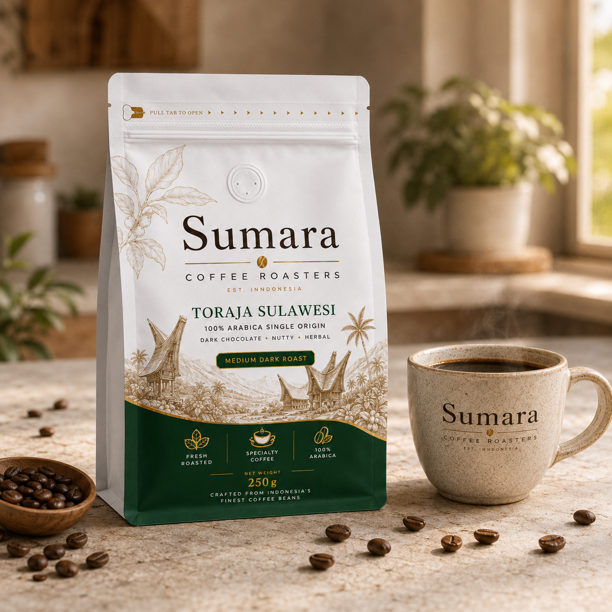 Toraja Sulawesi | 100% Arabica Single Origin