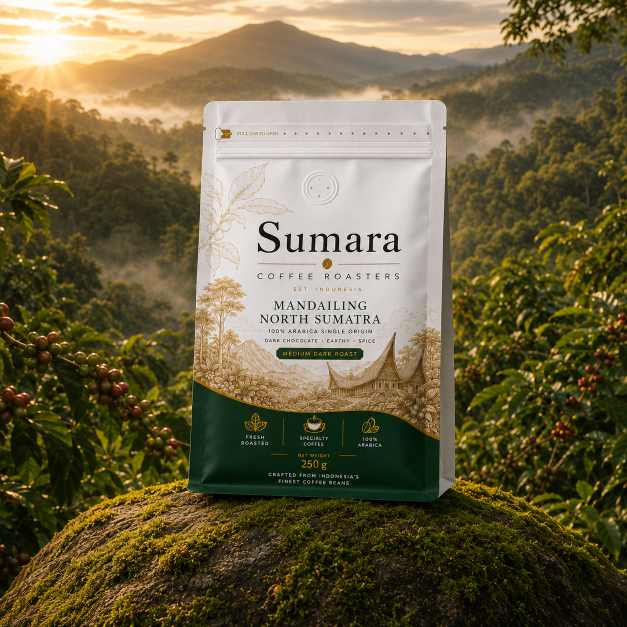 Mandailing North Sumatra | 100% Arabica Single Origin